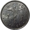 1 Franc (Flemish legend)