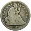 10 Cents / Dime (Seated Liberty)