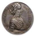 Medal of conquest Schlüsselburg 1702 Silver