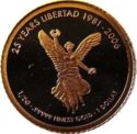 1 Dollar (25th Anniversary of the Mexican Liberty)