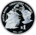 1 Dollar (Santa Maria, Christopher Columbus)