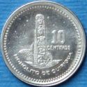 10 Centavos (Small monolith, with thicker lettering)