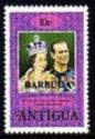 Queen Elizabeth II and Prince Philip - Overprinted