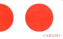 Dark orange circles
