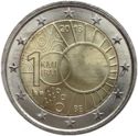 2 Euro (100 years Meteorological Institute)