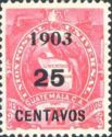 Coat of arms with overprint