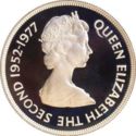 50 Pence (Queen's Silver Jubilee - silver edition)
