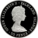 50 Pence (80th Birthday of Queen Mother - Silver edition)