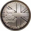 50 Pence (Falkland Liberation - Silver edition)