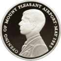 50 Pence (The Opening of Mount Pleasant Airport - Silver edition)