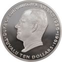 10 Dollars (25th Anniversary of Duke of Edinburgh's Award - Silver edit.)