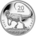 20 Dollars (Canadian Dinosaurs: SCUTELLOSAURUS)