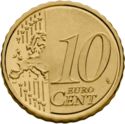 10 Euro Cent (Church of Santa Coloma)
