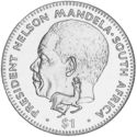 1 Dollar (South African President Nelson Mandela)