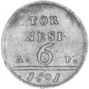 6 Tornesi (Ferdinando IV)