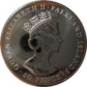 50 Pence (Queen Elizabeth's 75th Birthday)