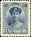 Grand Duchess Charlotte facing Forward (75c deep blue)