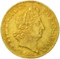 1 Louis d'or (Louis XIV. Symbols - A - Paris)