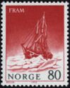 Polar ship "Fram" in pack ice