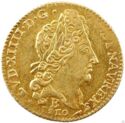 1 Louis d'or (Louis XIV. 8 L's ☀. - B - Rouen)