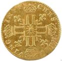 1 Louis d'or (Louis XIV. 8 L's ☀. - B - Rouen)