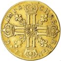 1 Louis d'or (Louis XV 8 L's ☀ - N - Montpellier)