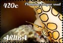 Flamingo Tongue Snail (Cyphoma gibbosum)