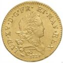 1 Louis d'or (Louis XV. Mirliton large palm - W - Lille)