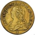 1 Louis d'or (Louis XV. Lunettes - O - Riom)
