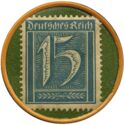 15 Pfennig (J. Reifenberg)