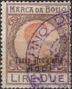 Italian Revenue Overprinted Tassa Giudiziaria RODI