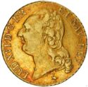 1 Louis d'or (Louis XVI. Nude head - A - Paris)