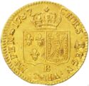 1 Louis d'or (Louis XVI. Nude head - B - Rouen)