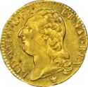 1 Louis d'or (Louis XVI. Nude head - I - Limoges)