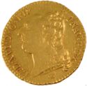 1 Louis d'or (Louis XVI. Nude head - M - Toulouse)