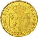 1 Louis d'or (Louis XVI. Nude head - N - Montpellier)