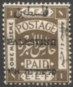 E.E.F. Postage Paid - Overprinted (8mm)