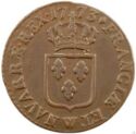 1 Sol (Louis XV - W - Lille)