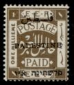 E.E.F. Postage Paid - Overprinted (10mm)