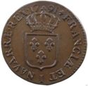 1 Sol (Louis XVI Bronze •• - I​ - Limoges)