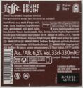 Leffe Brune-Bruin