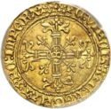 1 Ecu d'or (Charles VII - 2e type 1st emission. No date)