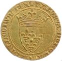 1 Ecu d'or (Charles VI. 4th Issue - ★ - Montpellier. No date)