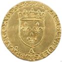 1 Ecu d'or (Francis I - A - Paris. No date)