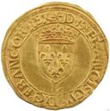 1 Ecu d'or (Francis I - L - Bayonne. No date)