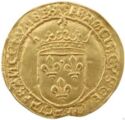1 Ecu d'or (Francis I - 3rd Issue - Dijon. No date)