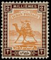 Postman with Dromedary (Camelus dromedarius)