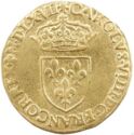 1 Ecu d'or (Charles IX - 9 - Rennes.)