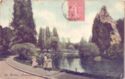 Paris : The Buttes-Chaumont Park, the Lake