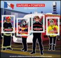 The Firefighters of France Souvenir Sheet